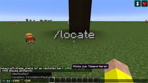 minecraft locate befehl.